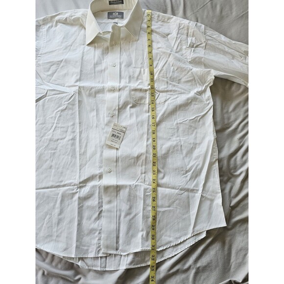 STAFFORD EXECUTIVE Button Down Shirt Men's long sleeve collared 17(1/2) 34Slv - Picture 11 of 11